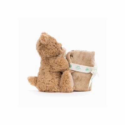 Jellycat Bartholomew Bear Soothers New Zealand | RKNOG6170